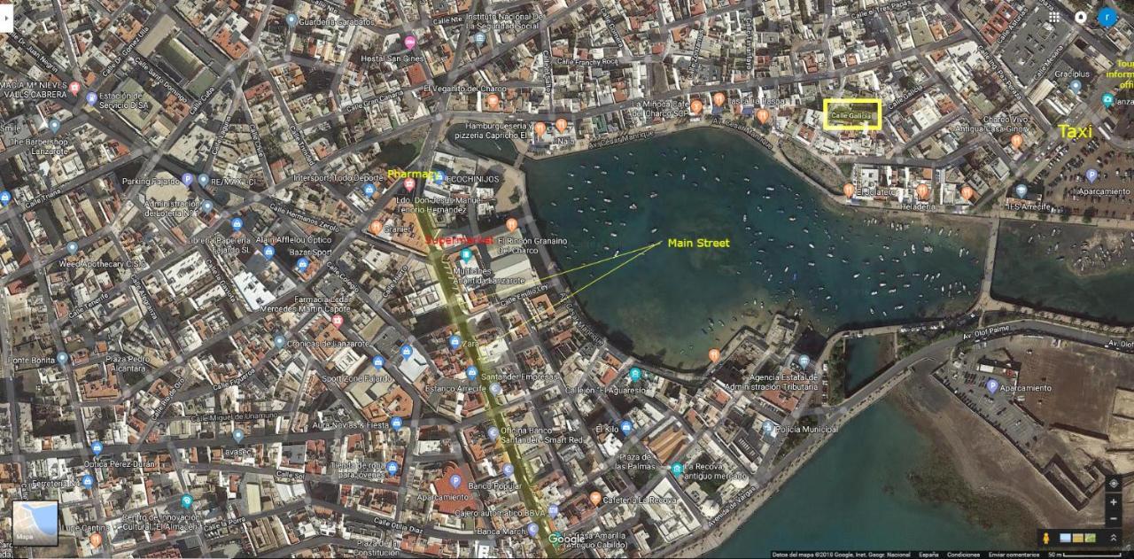 Estudio Del Pescado En El Charco Arrecife  Exterior photo